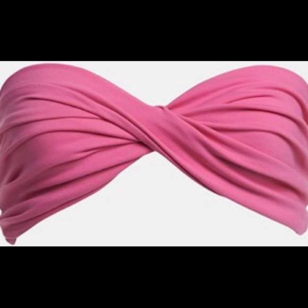 Leith Twist Pink Bandeau
